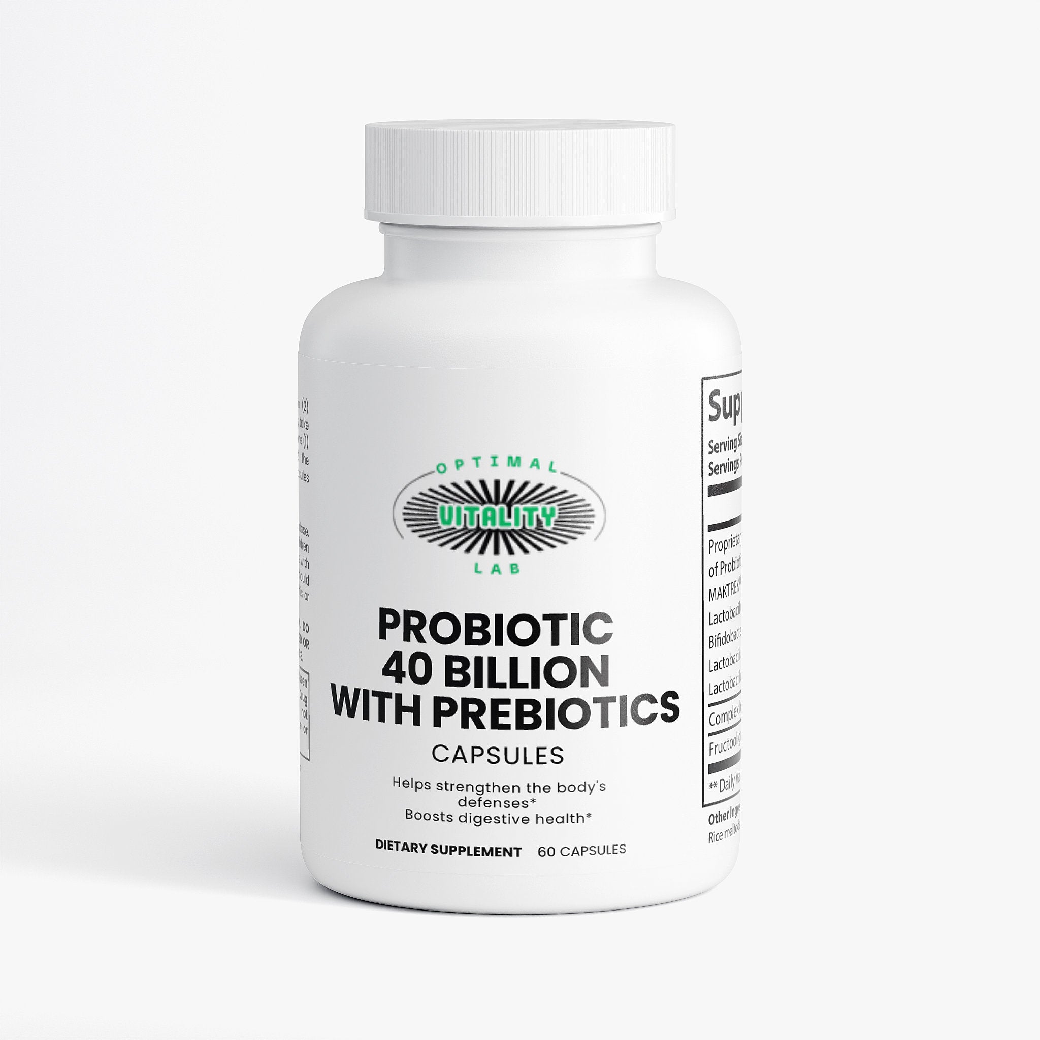 Probiotic 40 Billion with Prebiotics