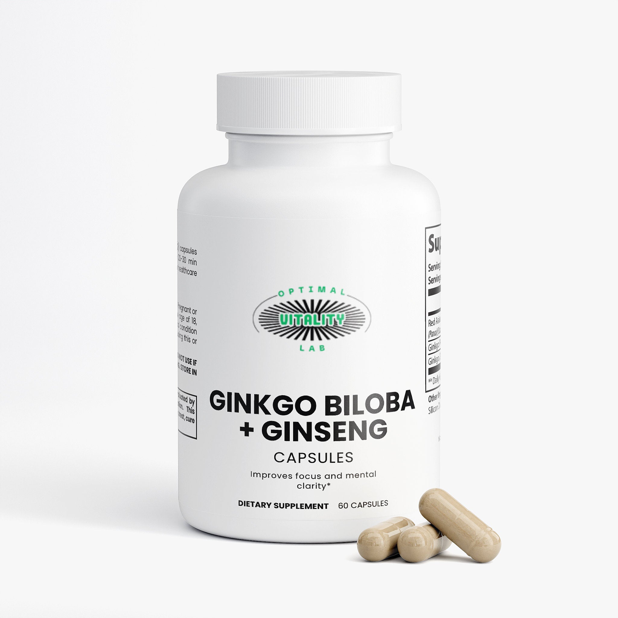 Ginkgo Biloba + Ginseng